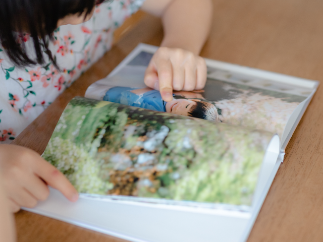 思い出を一冊のフォトブックに