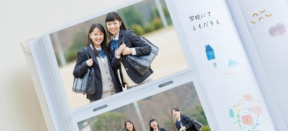 最後の制服姿
