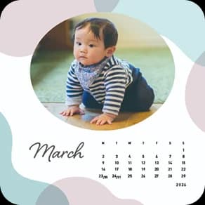 ましかくカレンダーデザイン1