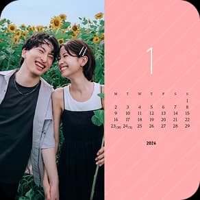 ましかくカレンダーデザイン2