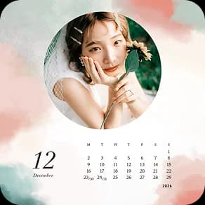 ましかくカレンダーデザイン3