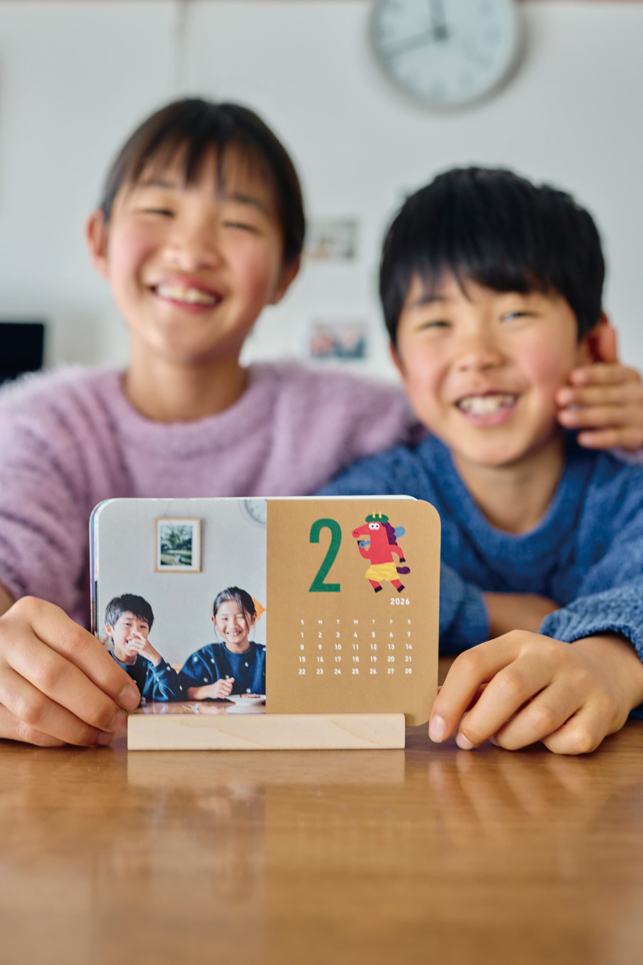 子どもの成長記録に使うカレンダー