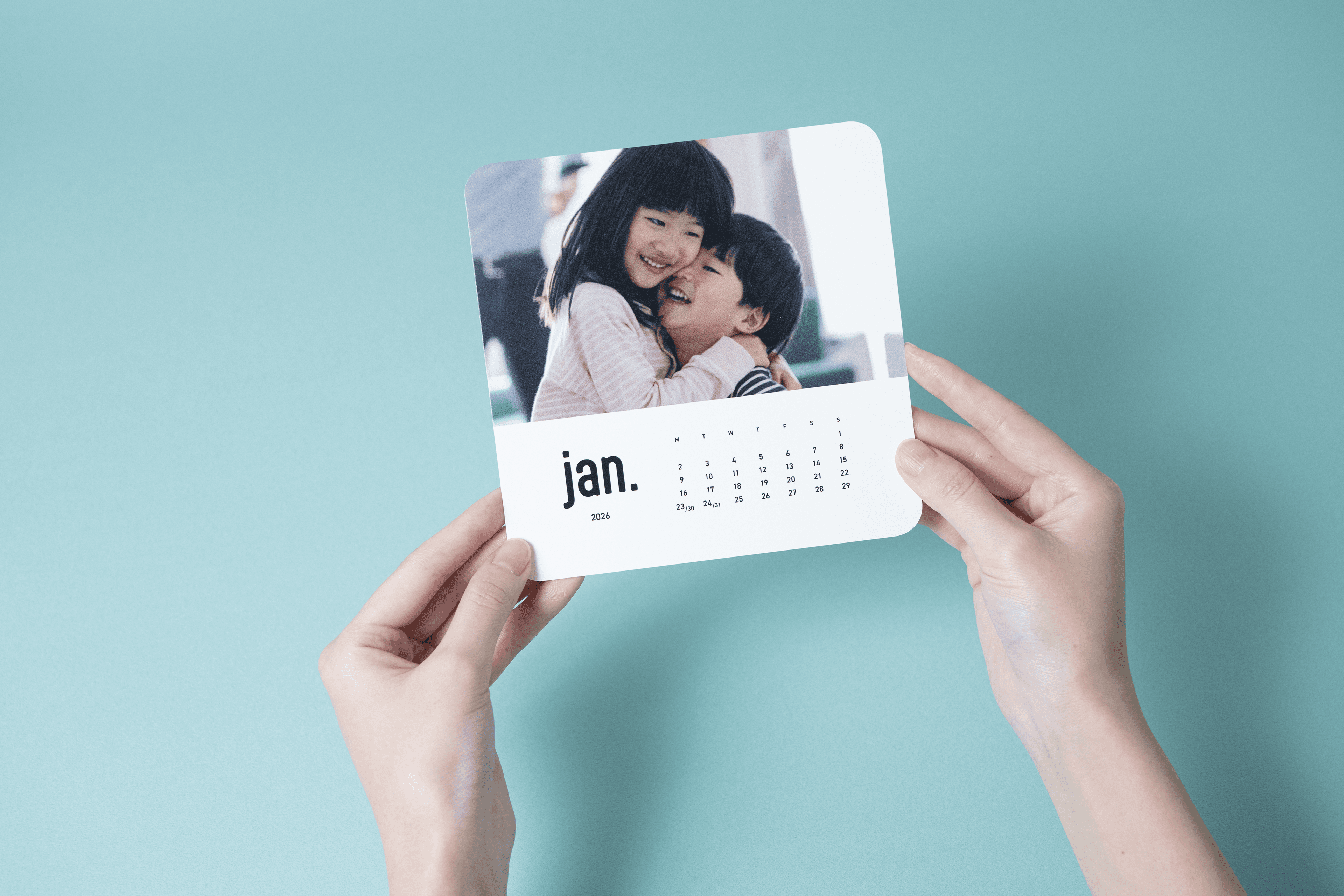 1か月分のカレンダーイメージ