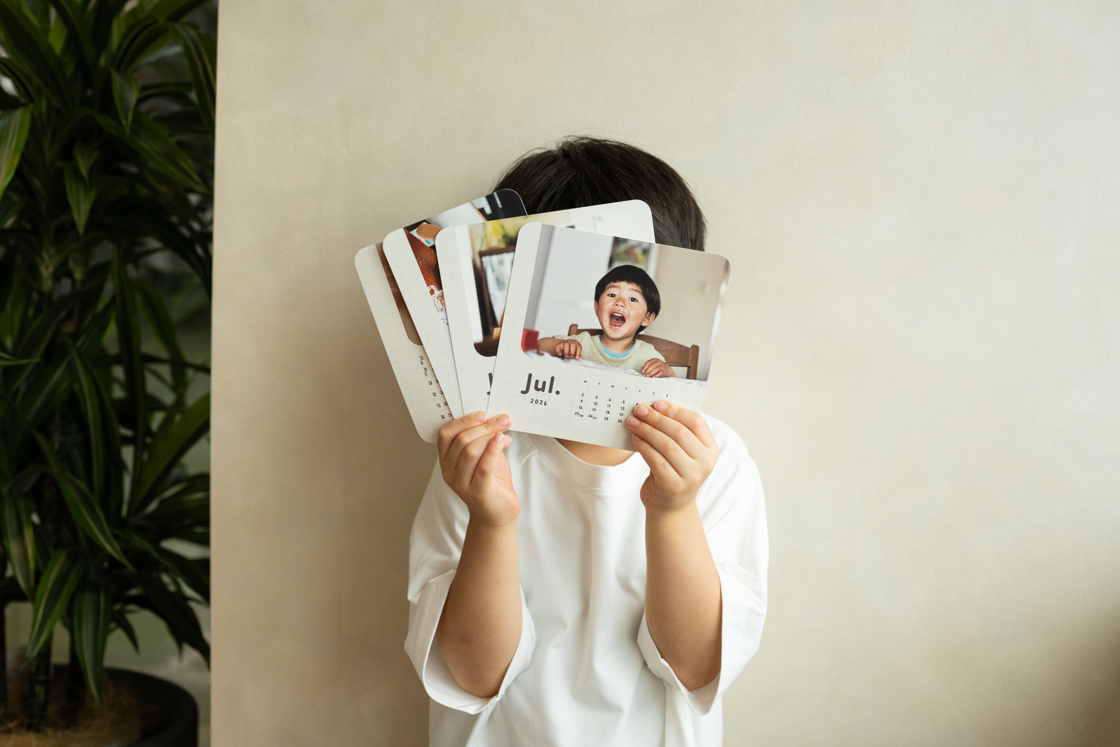 9か月分のカレンダーイメージ