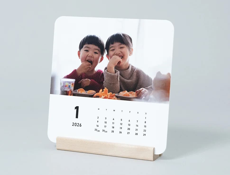 しまうまカレンダー ましかくサイズ