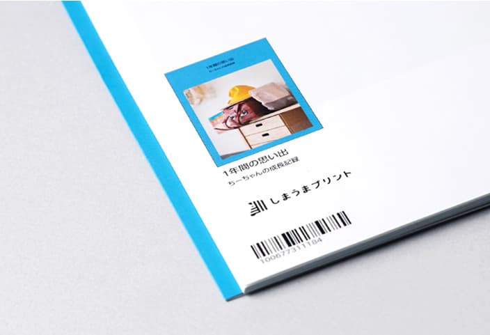 奥付(最終ページ)の画像