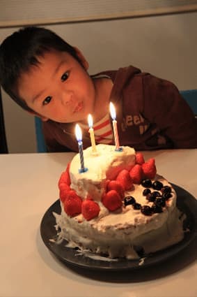 3歳の誕生日会を成功させるポイント紹介のイメージ